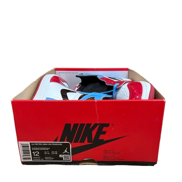 Air Jordan 1 Retro High OG Fearless (Size 12) - Picture 2 of 5